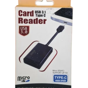 LEITOR DE CARTAO TYPE C - SATURNUS CELL