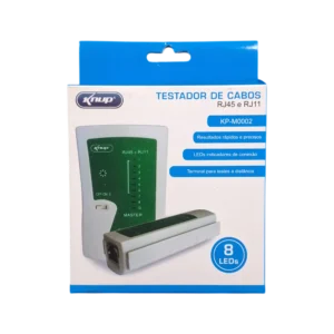 Testador de Cabo RJ45 KPM0002 - Sturnus Cell