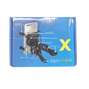 SUPORTE MOTO CARREGADOR USB